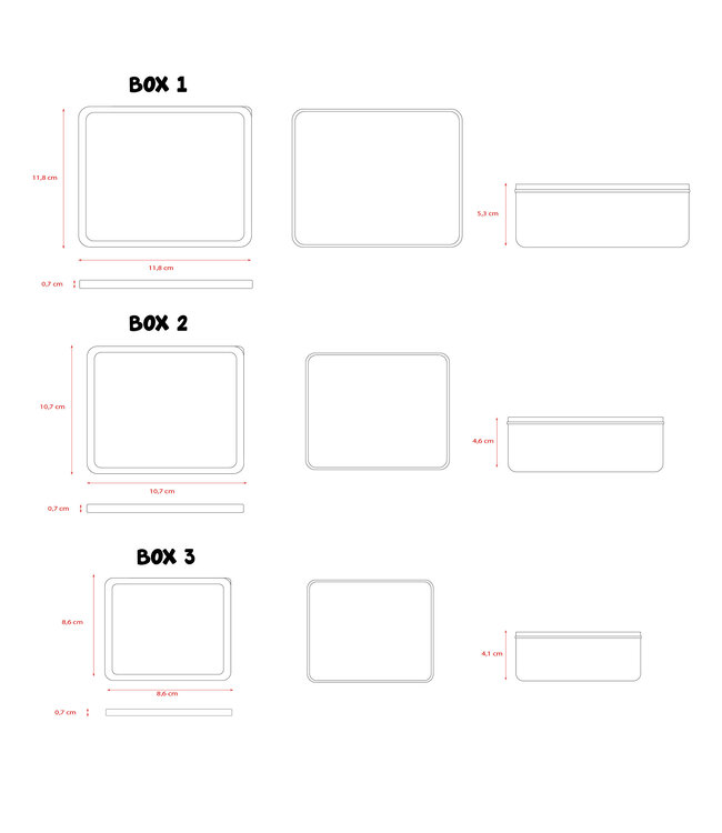 Woezel & Pip Snackbox (3in1)  Fresh Bites