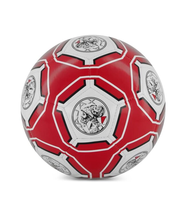 Ajax Voetbal Rood Wit Vlakken Oud Logo