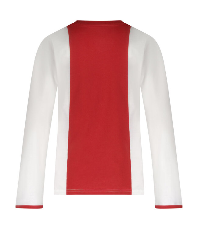 Ajax Pyjama Oud Logo Wit Rood Wit