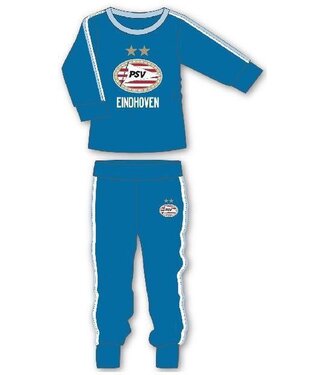 PSV Pyjama Logo Blauw 110/116