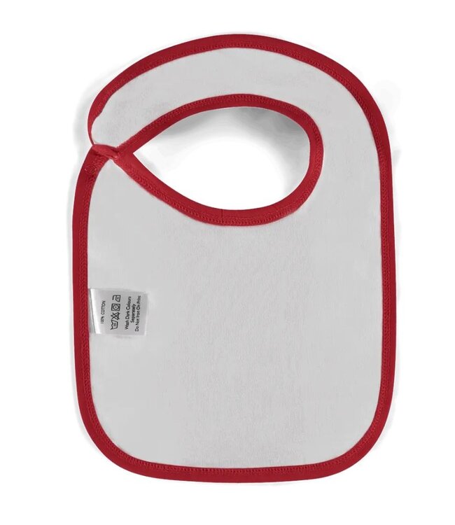 Ajax Baby Slabbetje Oud Logo Wit Rood Wit