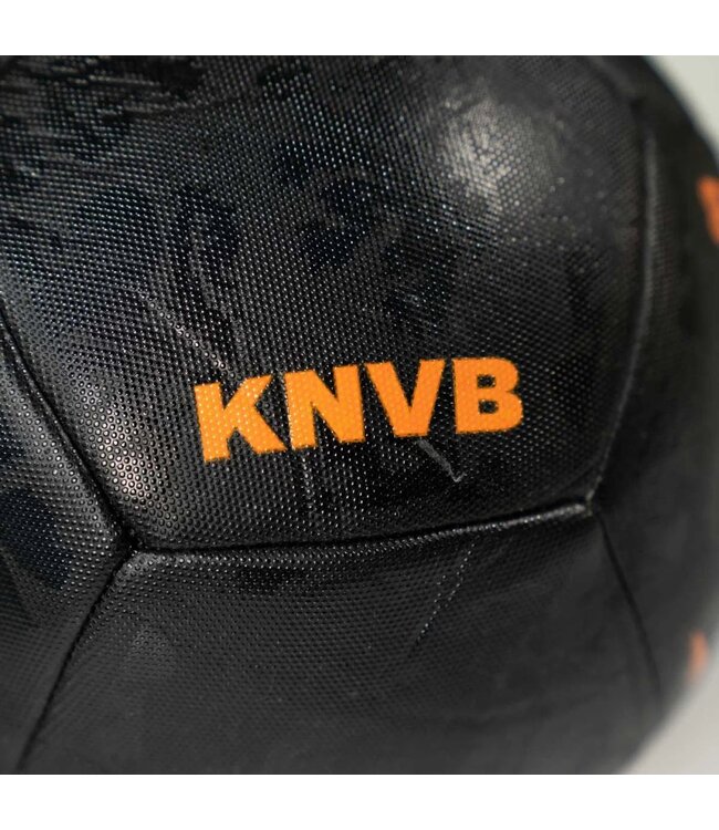 KNVB Voetbal Logo Leeuw Zwart Maat 5