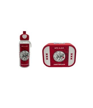 Ajax Voordeelset Lunchbox en Pop-up beker