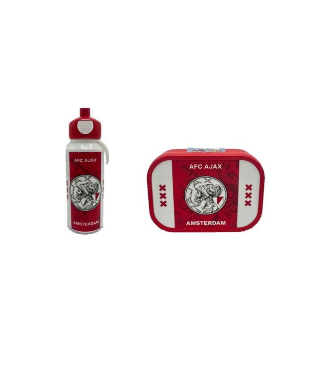 Ajax Voordeelset Lunchbox en Pop-up beker