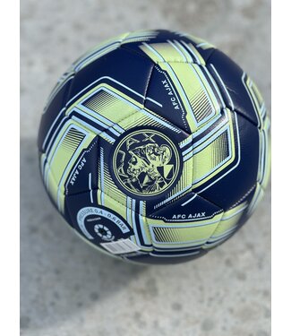 Ajax Voetbal Blauw 3D maat 5