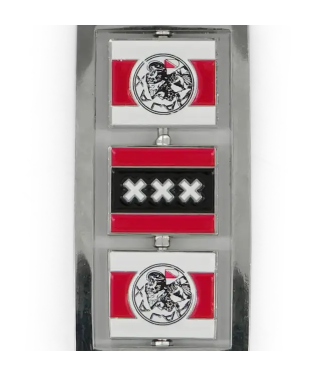 Ajax Sleutelhanger 3 Kubus Oud Logo