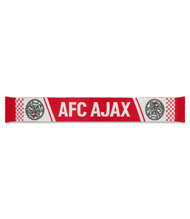 Ajax Sjaal Rood Wit AFC Ajax oud logo