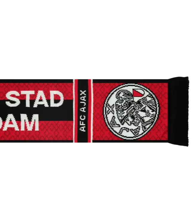 Ajax Sjaal Rood Zwart Mijn Trots oud logo
