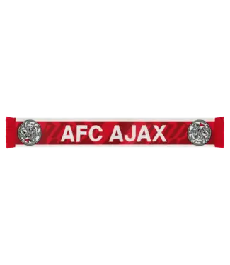 Ajax Sjaal Rood Print AFC Ajax oud logo