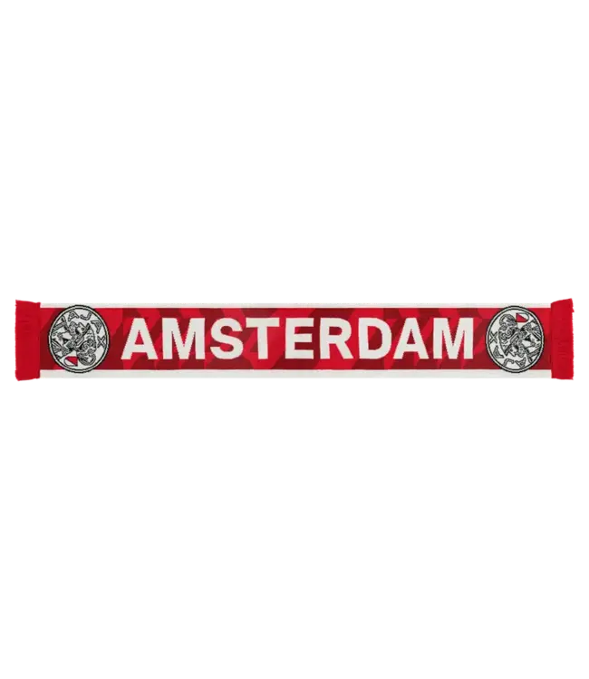 Ajax Sjaal Rood Print AFC Ajax oud logo