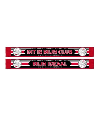 Ajax Sjaal rood mijn club, mijn ideaal OL
