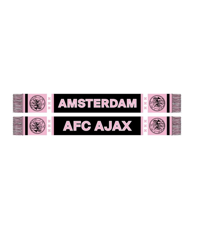 Ajax Sjaal roze zwart AFC Ajax OL