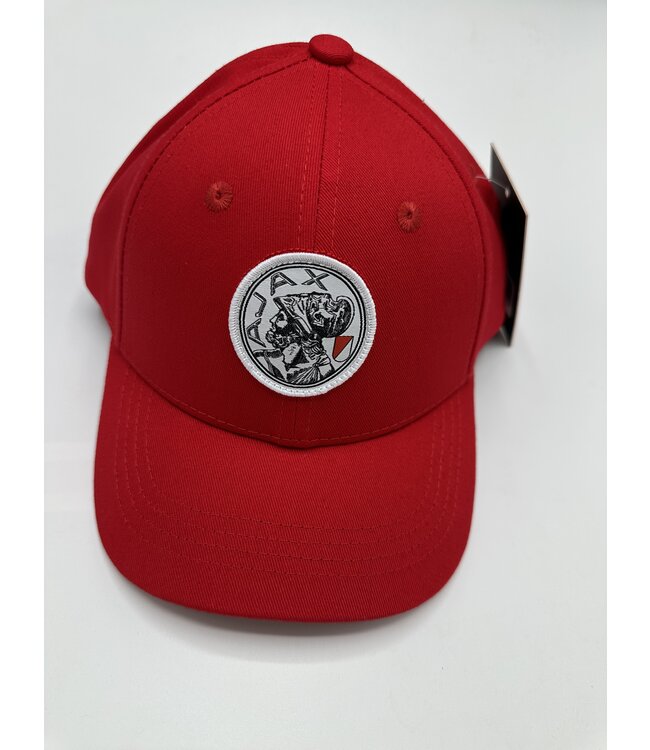 Ajax Cap rood oud logo Senior
