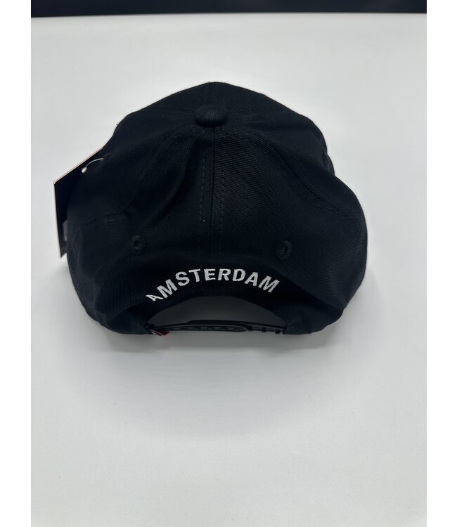 Ajax Cap Zwart oud logo Senior