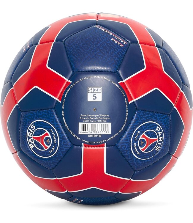 Paris Saint Germain Voetbal Embossed Maat 5