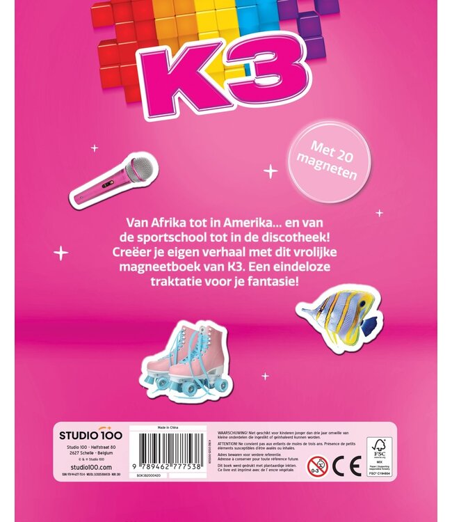 K3 Magneetboek