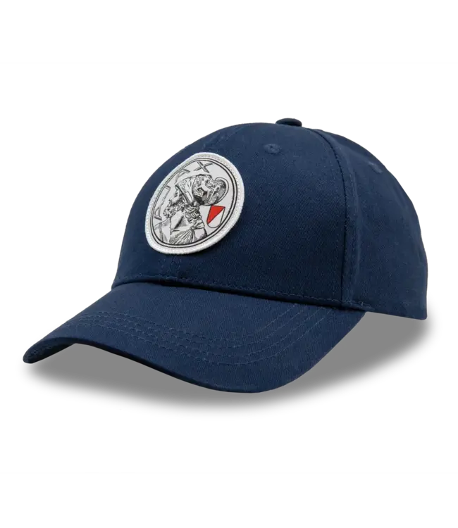 Ajax Cap Blauw Oud Logo Senior