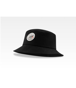 Ajax Bucket Hat Zwart Oud Logo