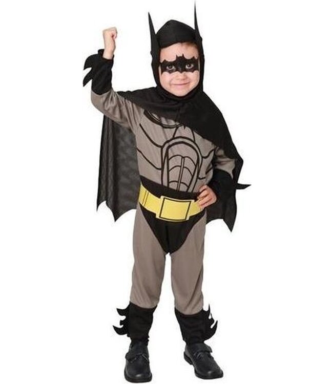 Vleermuisheld verkleedpak 3/4 jaar