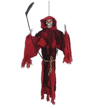 Hangende geanimeerde reaper (66 cm) - Halloween -