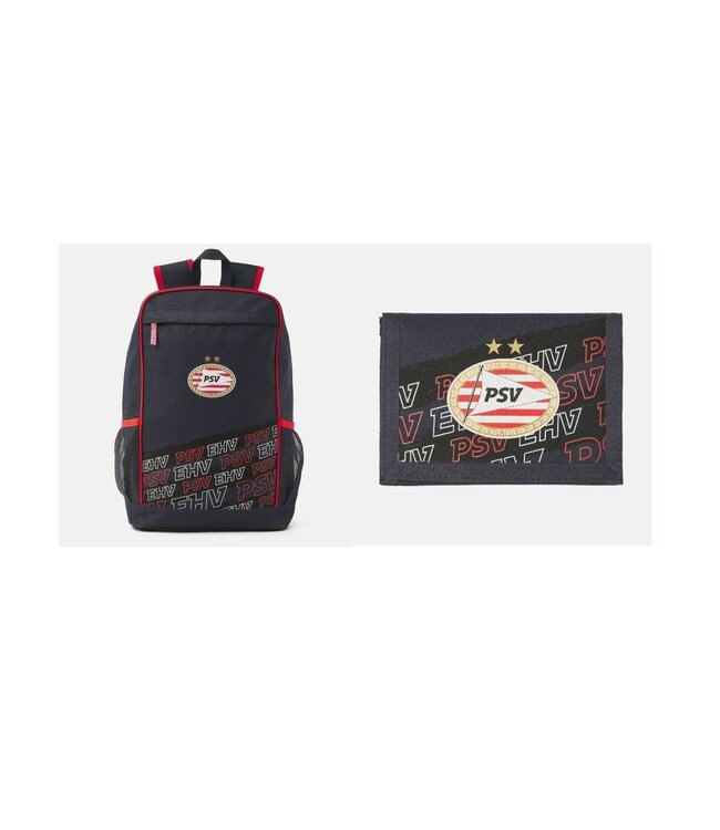 PSV Rugzak Groot en Portemonnee