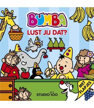 Bumba Kartonboek met flapjes - Lust jij dat