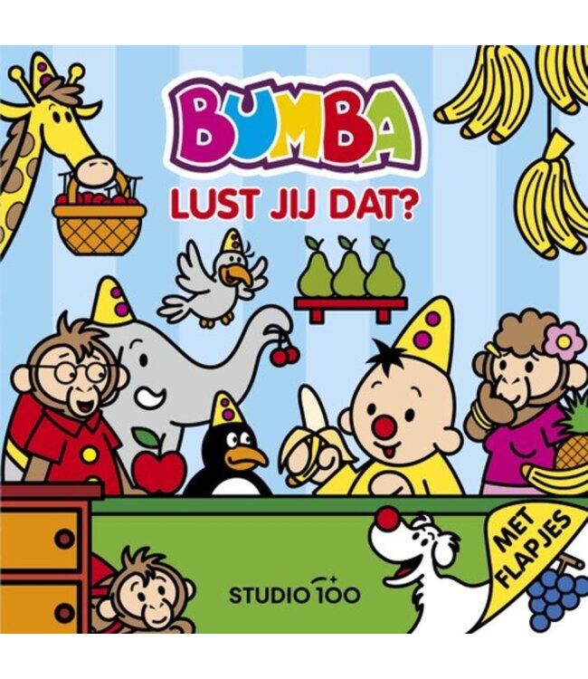 Bumba Kartonboek met flapjes - Lust jij dat