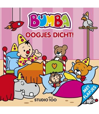 Bumba Kartonboek met flapjes - Oogjes dicht