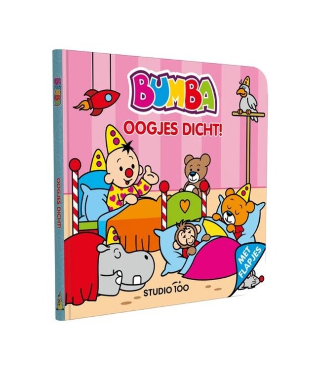 Bumba Kartonboek met flapjes - Oogjes dicht