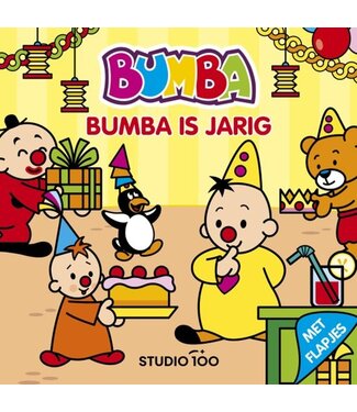 Bumba Kartonboek met flapjes - Bumba is jarig