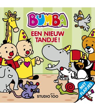 Bumba Kartonboek met flapjes - Nieuw tandje