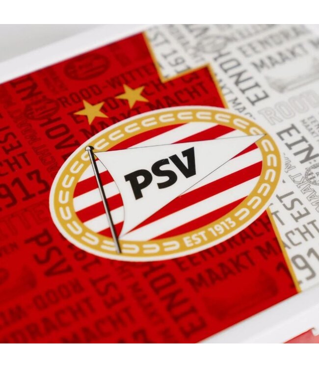 PSV Broodtrommel Tekst - PSV Lunchbox