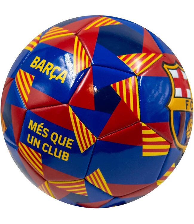 FC Barcelona Voetbal Senyera Abstract size 5