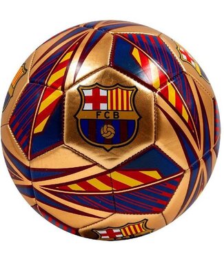 FC Barcelona Voetbal Pitch Goud size 5