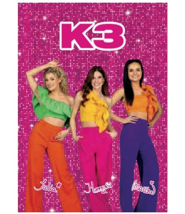 K3 Fleeceplaid Roze Signature 140x100cm