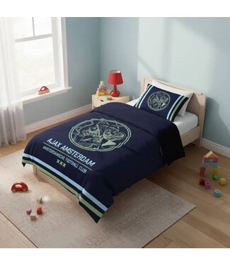 Ajax Dekbedovertrek Blauw Away 2025-2026 Ajax Dekbedovertrek Blauw Away 2025-2026