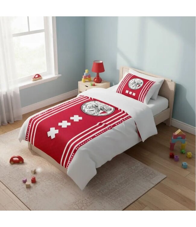 Ajax Dekbedovertrek Oud Logo WRW