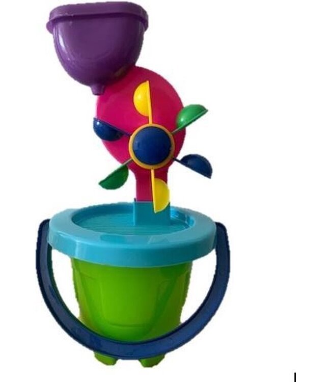 Strandset Draaiwiel Gekleurd voor water en Zand