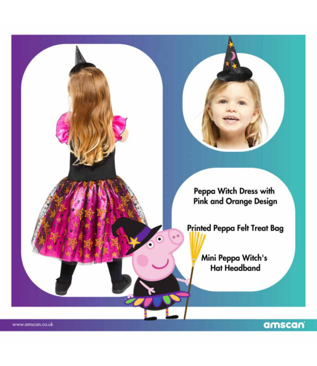 Peppa Pig Kinderkostuum 4-6 jaar -  Carnaval -