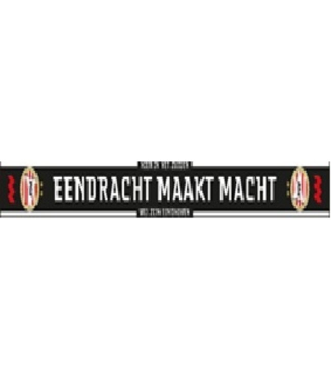 PSV Sjaal EMM Zwart