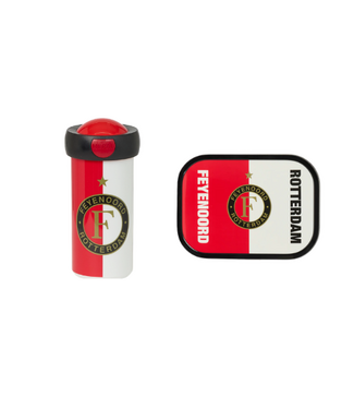 Feyenoord Lunchbox en Schoolbeker mepal