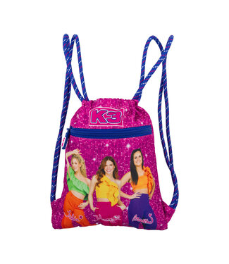 K3 Gymtas Roze 26x21cm