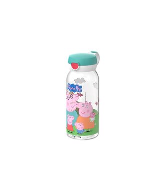 Peppa pig drinkfles met flipdop campus 600 ml  -  Mepal