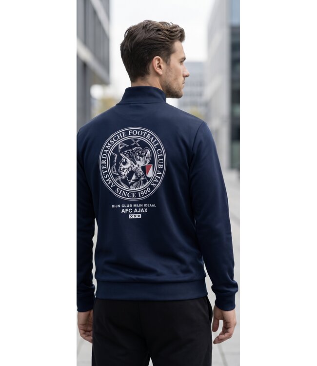Ajax Logo Track Jacket Mijn Club Volwassen Blauw