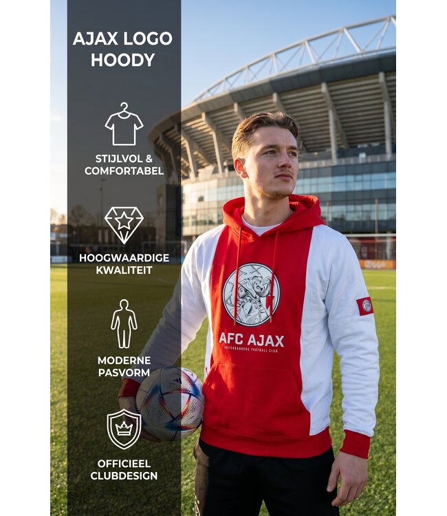 Ajax Logo Hoody Volwassen WRW