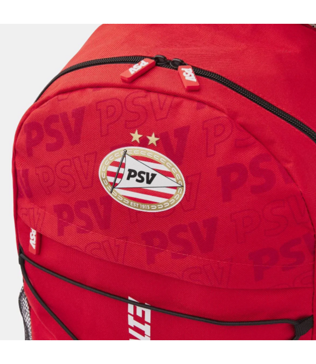 PSV Rugzak Rood Zwart Groot