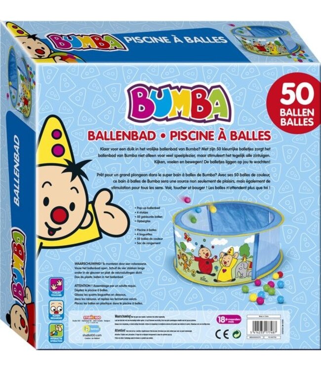 BUMBA Ballenbak / Ballenbad met 50 ballen