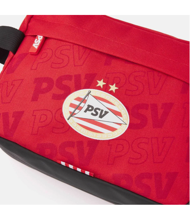 PSV Toilettas Rood Zwart