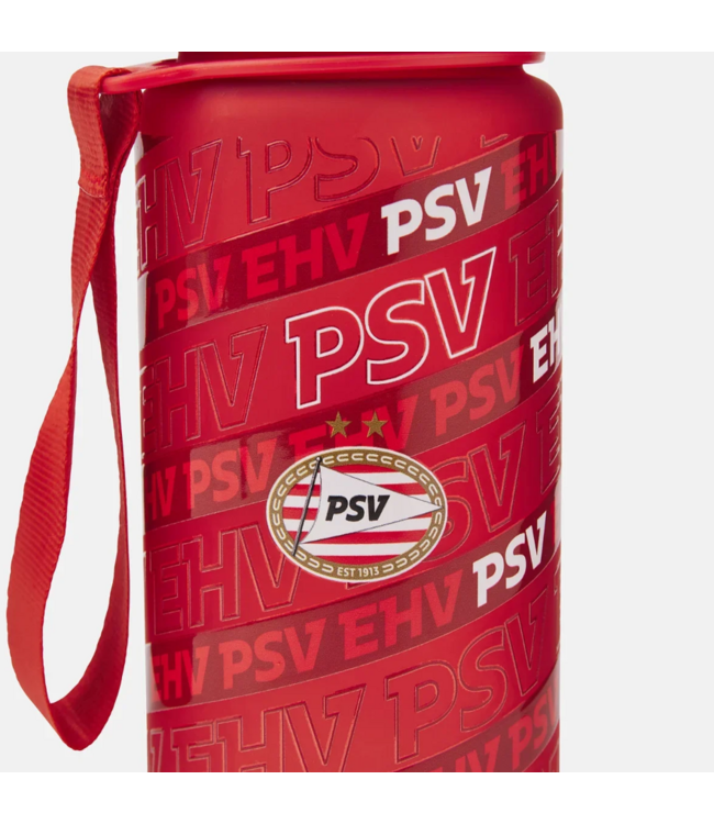 PSV Drinkfles 600 ml Rood