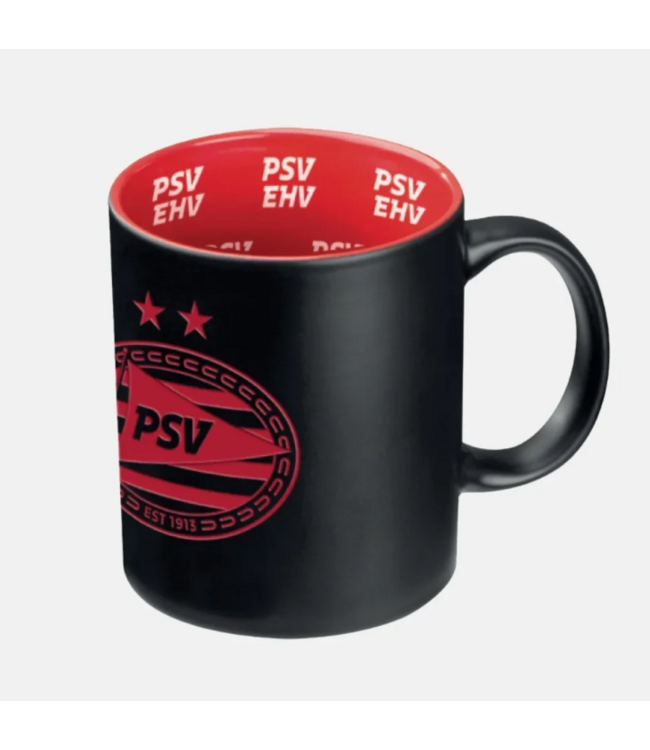 PSV Mok Logo Zwart